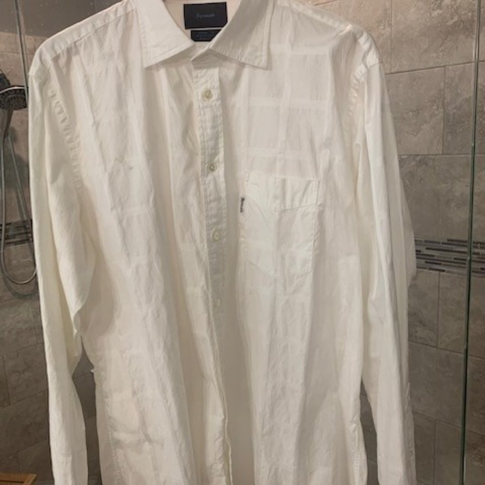 Faconnable White Casual Shirt